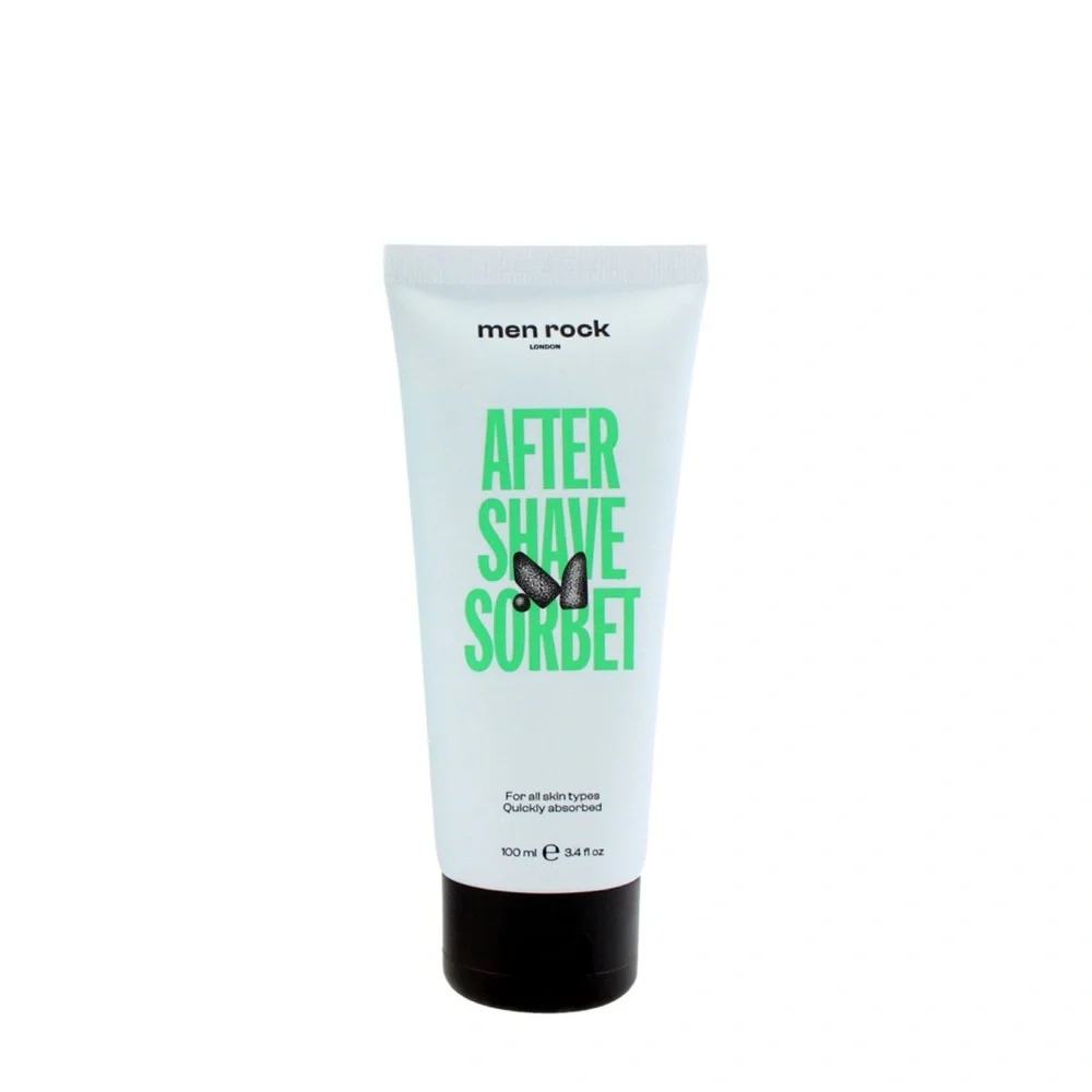 NEW Men Rock After Shave Sorbet‎ Soothing and Moisturising Skin Care 3.4 oz